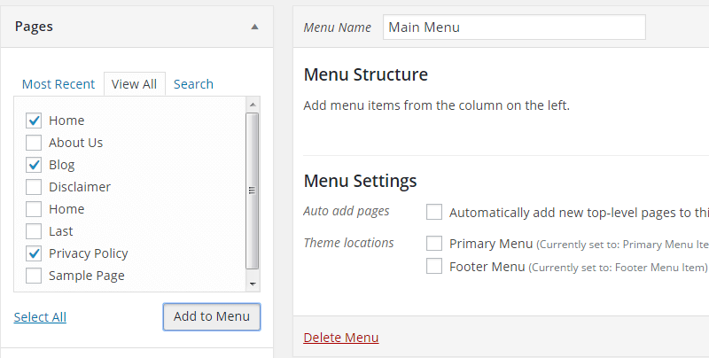 add-pages-wordpress-menu