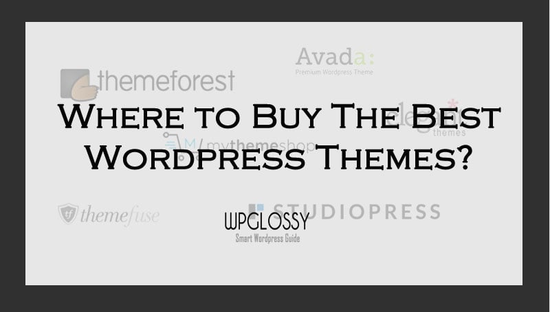 6 Best Places To Buy WordPress Themes