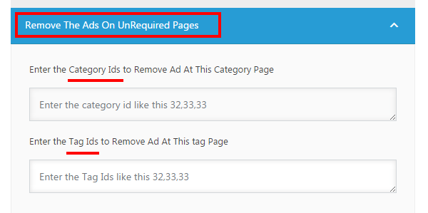 remove-ads-on-pages-admania-wordpress-theme