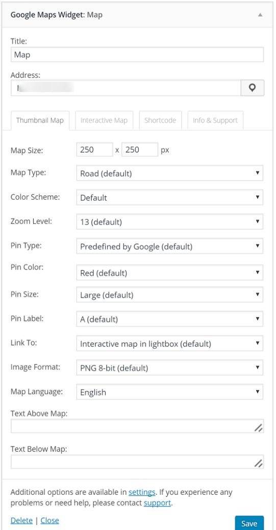 google-maps-widget-customization 