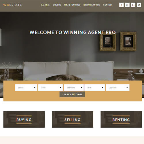 winning agent genesis theme real estate 