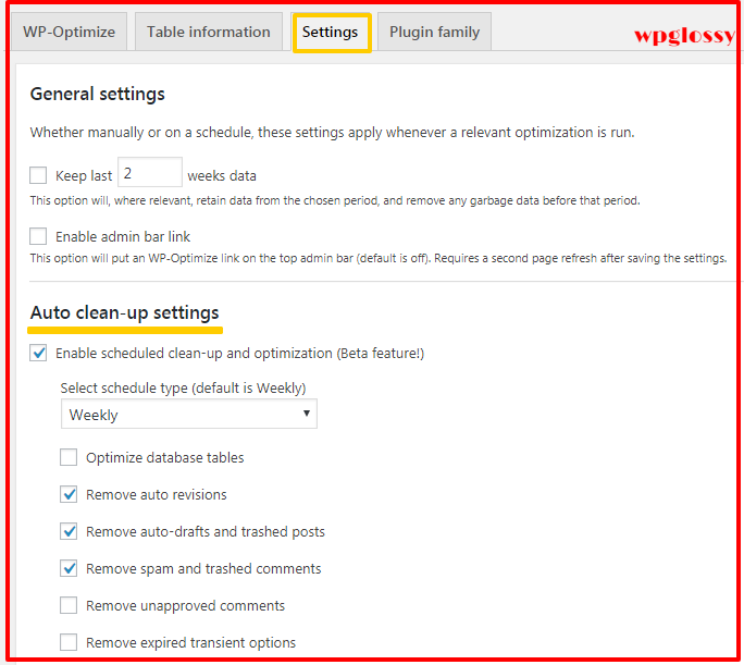 wp-optimize-settings