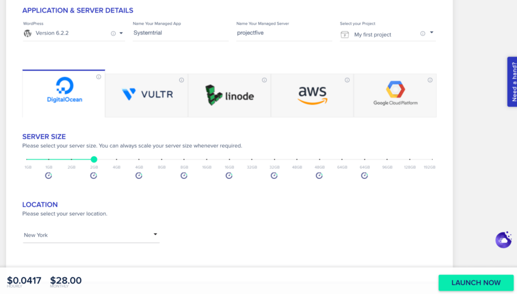 cloudways-free-trial-server-setup