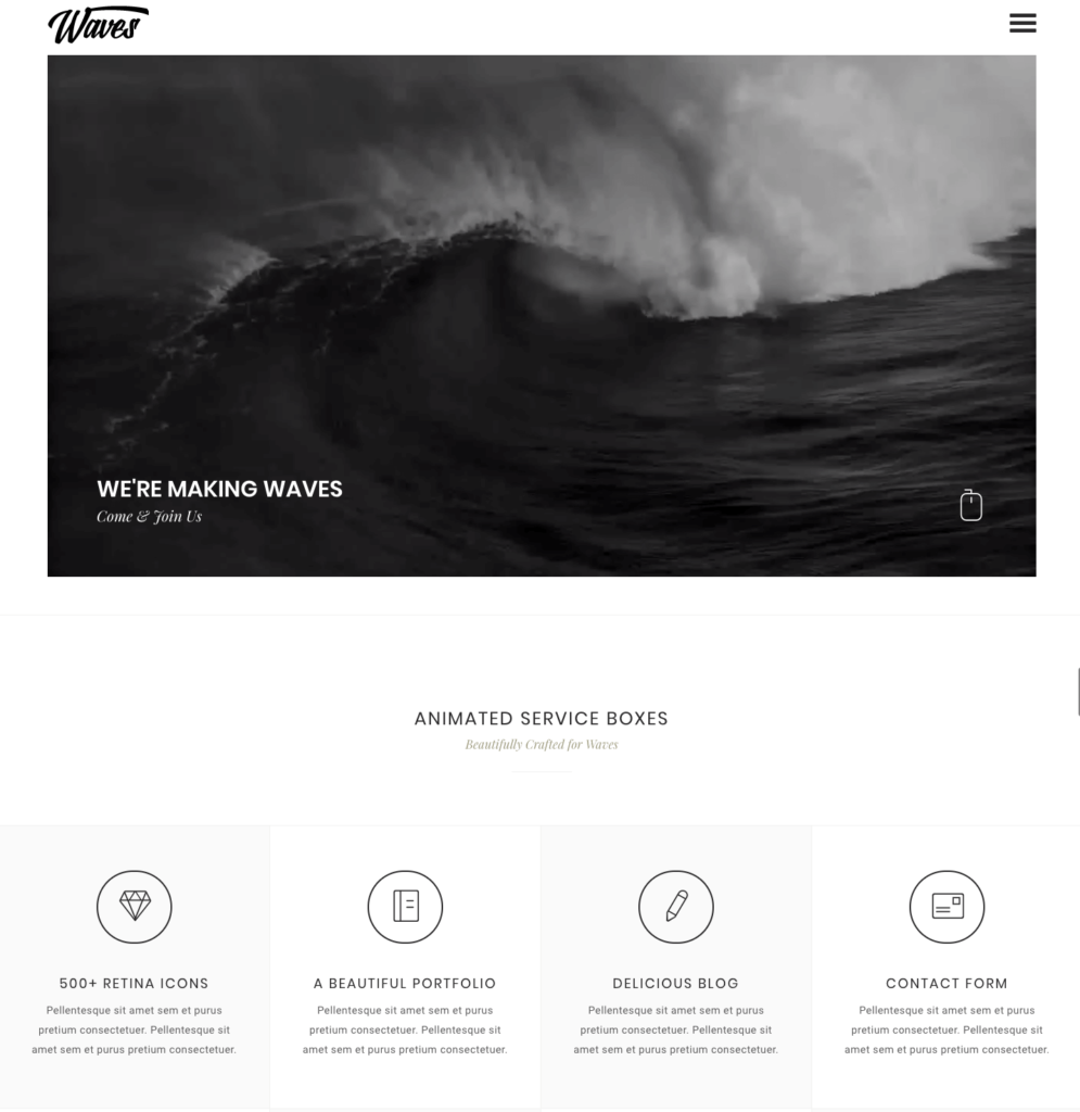 waves-wordpress-video-header-theme