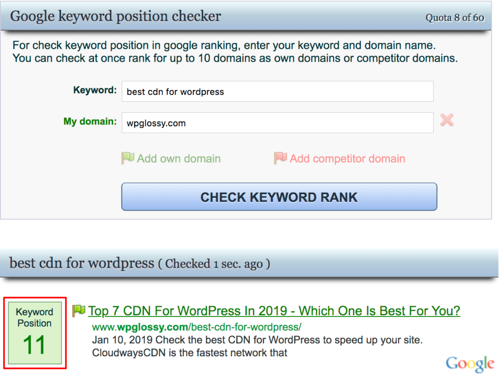 check-serp-keyword