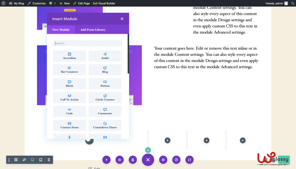 divi-modules