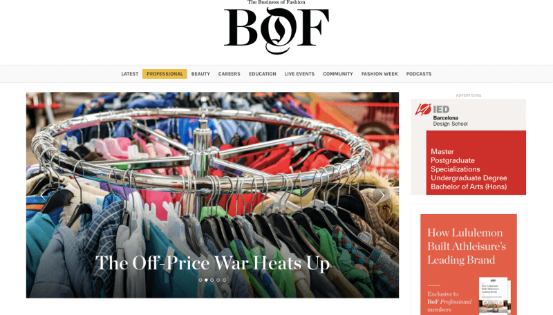 35 Trendiest Fashion Blog Examples in 2023 - 10Web