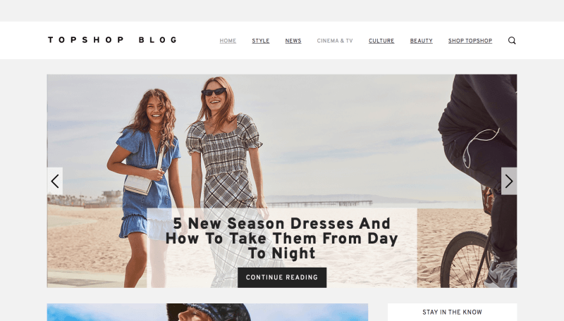 35 Trendiest Fashion Blog Examples in 2023 - 10Web