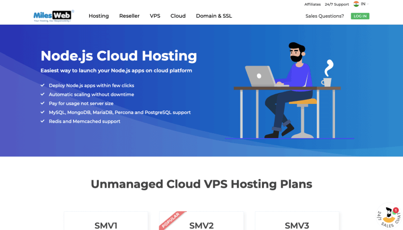 miles-web-nodejs-hosting