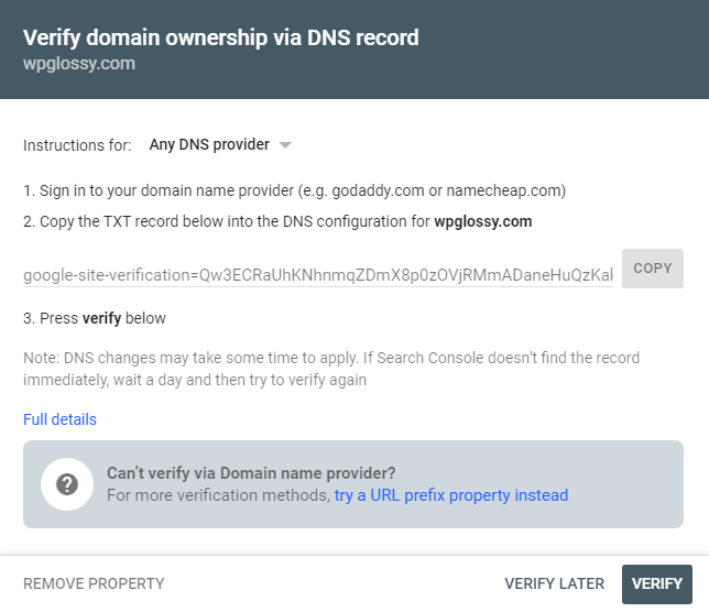 verify-domain-google-webmaster