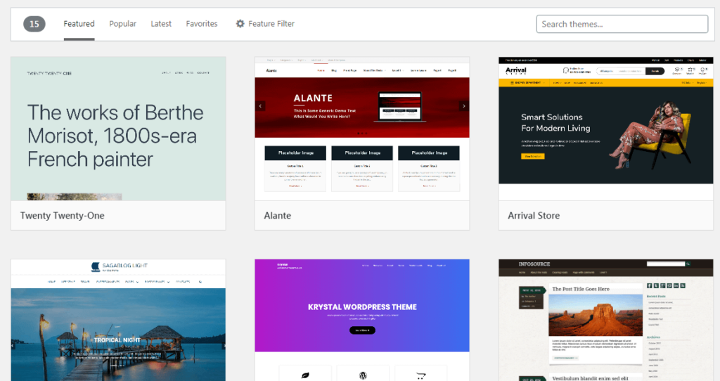 wordpress-default-themes