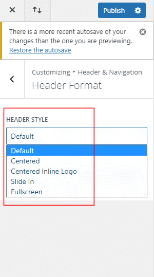 select-logo-position-divi-theme