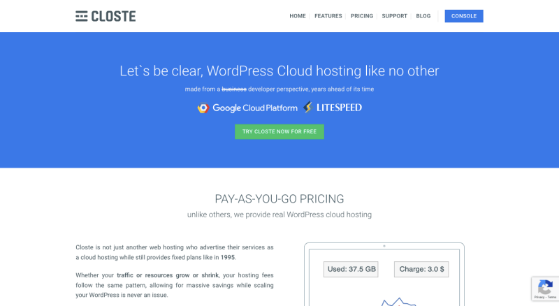 closte-google-hosting