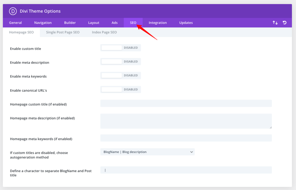 Divi-seo-settings
