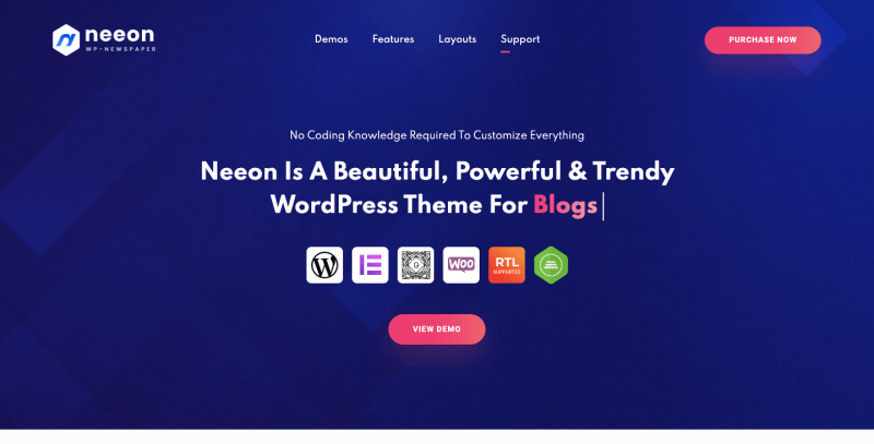neeon-wordpress-theme