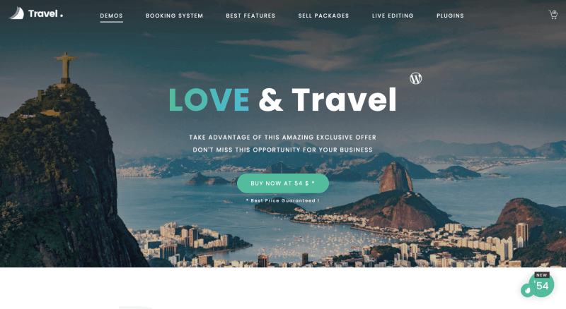 love-travel-theme