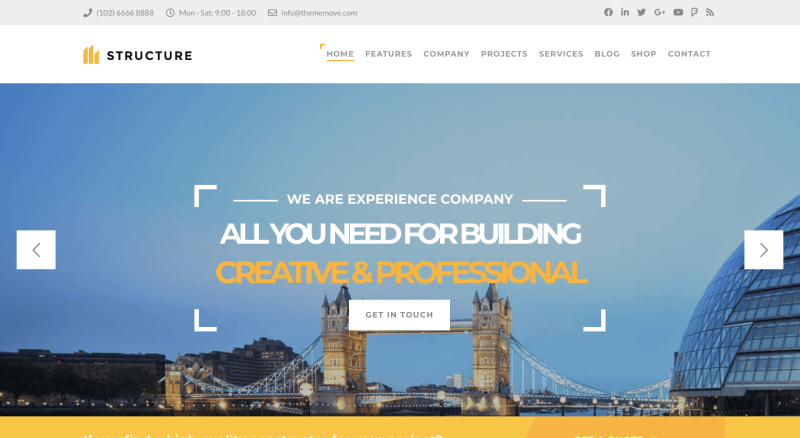 structure-wordpress-theme