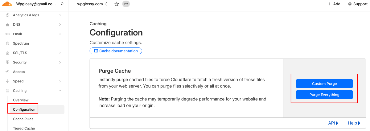 Clear Cache Cloudflare Cloudways