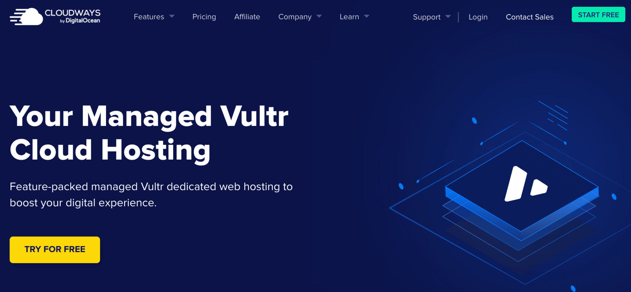 Vultr Cloud hosting platform