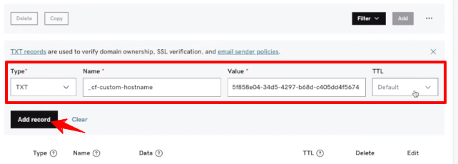 add-2nd-text-record-godaddy