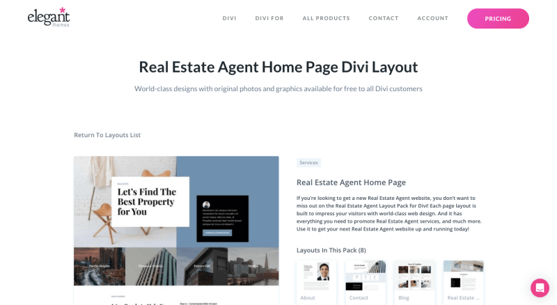 real-estate-theme-divi