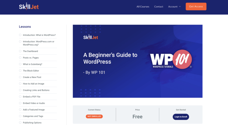 skilljet-wordpress-course
