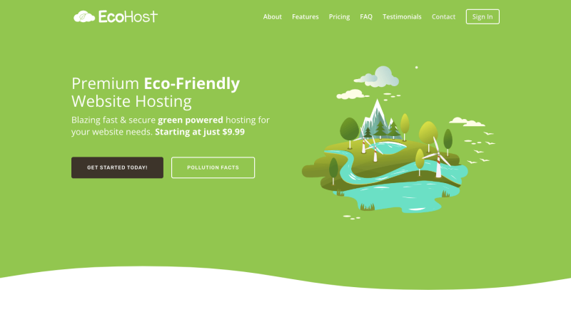 EcoHost-site-built-divi