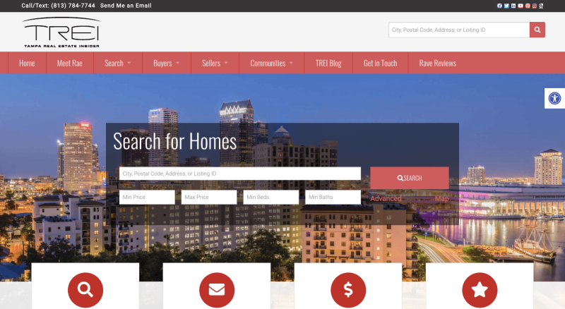 Tampa-Real-Estate-site-divi-example