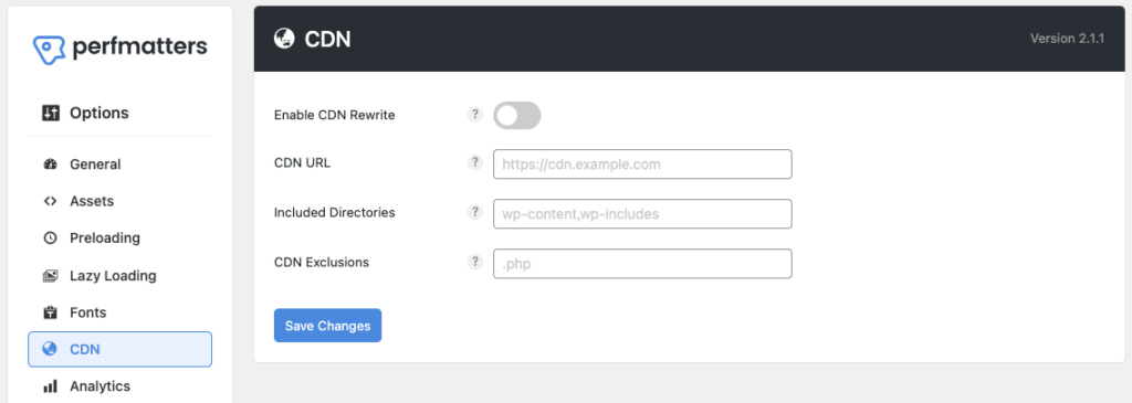 perfmatters-cdn-settings