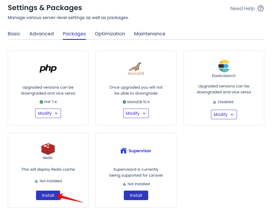 cloudways-redis-cache-package