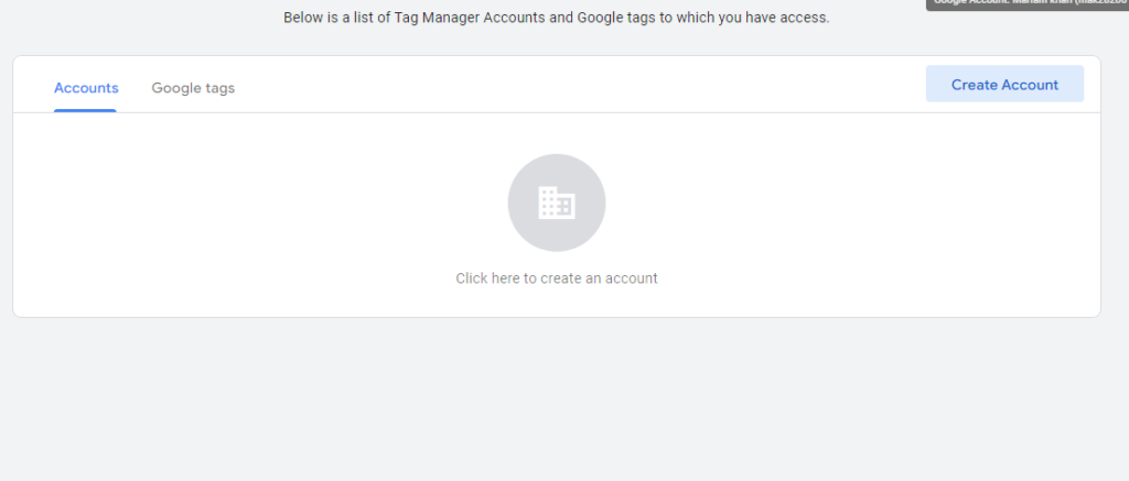 google-tag-manager-account