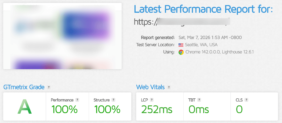 Cloudways Autonomous Speed Test