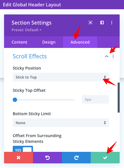 divi-sticky-position