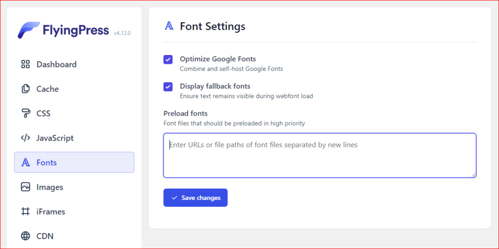 font-settings