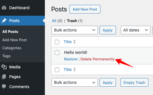 delete-placeholder-posts-from-trash