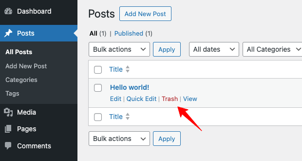 move-sample-text-to-trash