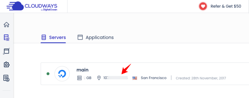 copy-ipaddress-cloudways