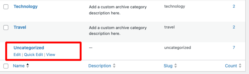 Uncategorized-category-options