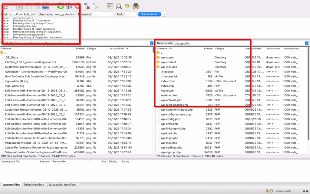 create-sftp-login-rapyd-cloud