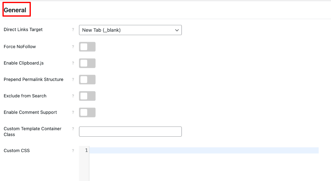 WP Coupons Extra Settings